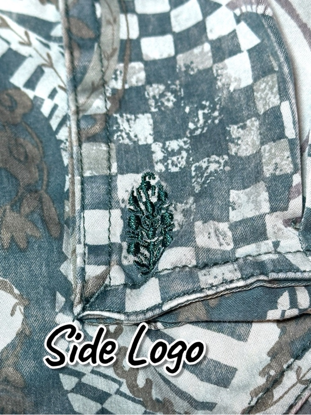 FP Movement Fast Track Onesie Jumpsuit in Trippy Green Design. Size Small - Picture 10 of 15